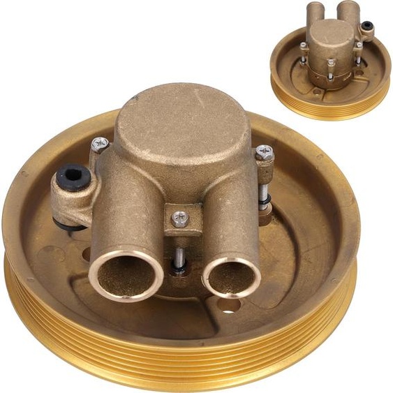 Pompe à eau brute 21212799 Laiton Marine Hardware pour 4,3 l, 5,0 l, 5.7 moteurs V8 V6 GXI