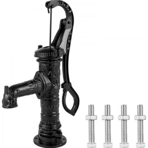 Pompe à eau manuelle - Fonte - Design antique - Sortie deau 22cm - Jardin & Fontaine