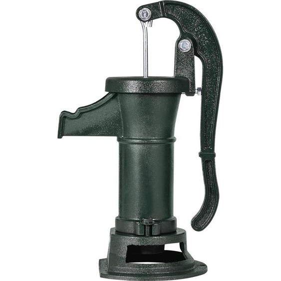 Pompe à main pour puits, hauteur de refoulement maximale de 7,6 m, pompe à eau manuelle antique en fonte, raccord NPT 1-1/4 pouce, installation facile, style ancien pour jardin extérieur, étang, arrière-cour, ferme, espace vert