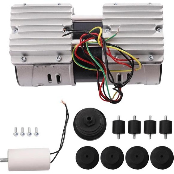 Pompe à vide sans huile - HC400A2 - 280 W - 4,5 V - Prise EU -  CE - Pour laboratoire et industrie