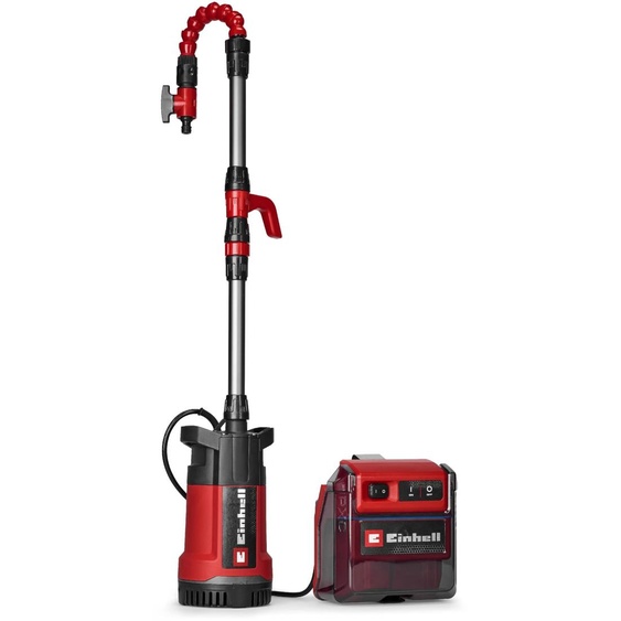 Pompe d’arrosage sans fil 36 V – GE-PP 36 RB-A Li-Solo – 4 500 l/h – pression 3 bar – Twin-Pack Power X-Change