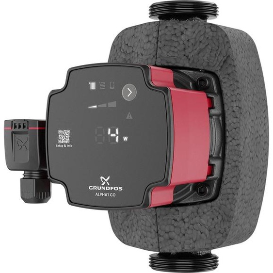 Pompe de circulation à haut rendement Grundfos ALPHA1 GO, 25-80, 180, 220-240 V, 1 pièce.