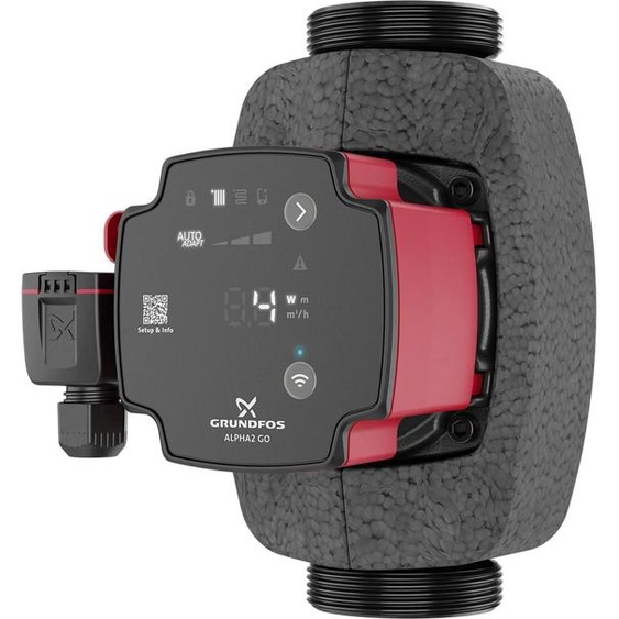 Pompe de circulation à haut rendement Grundfos, ALPHA2 GO, 32-75, 180, 220-240 V, 1 pièce.