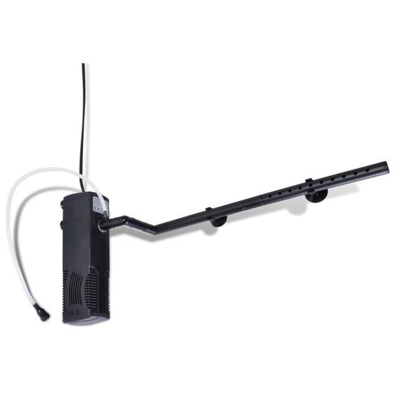 Pompe de filtration à charbon actif Filtre daquarium Aquafilter 800L/h