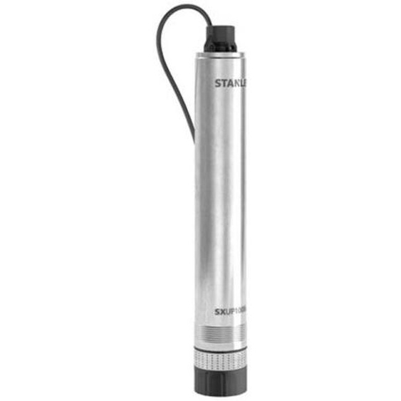 Stanley - Pompe de puits profond, 1000 w, acier inoxydable, 5200 l/h, IPX8, 20 m longueur de câble