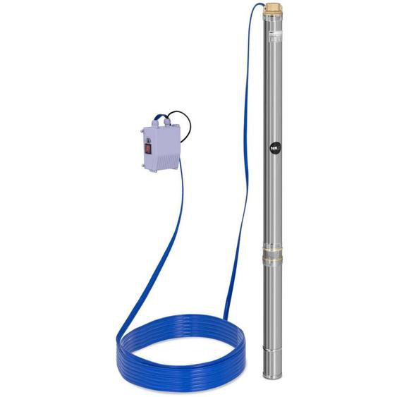 Pompe De Puits Submersible Pompe De Forage Commande 3 800 L/H Acier Inoxydable