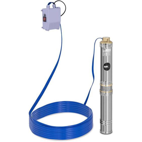 Pompe De Puits Submersible Pompe De Forage Commande 6.000 l/h Acier Inoxydable