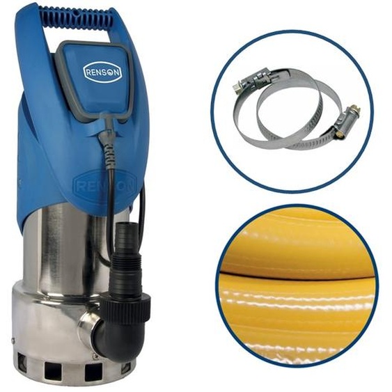 Pompe de relevage pour eaux chargées 0,75 kW inox 12 m³/h RENSON 854293