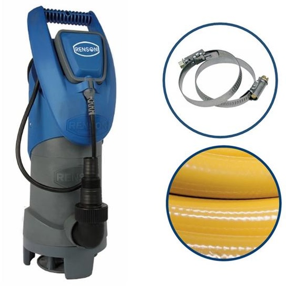 Pompe de relevage pour eaux chargées 0,75 kW plastique 12 m³/h RENSON 854291