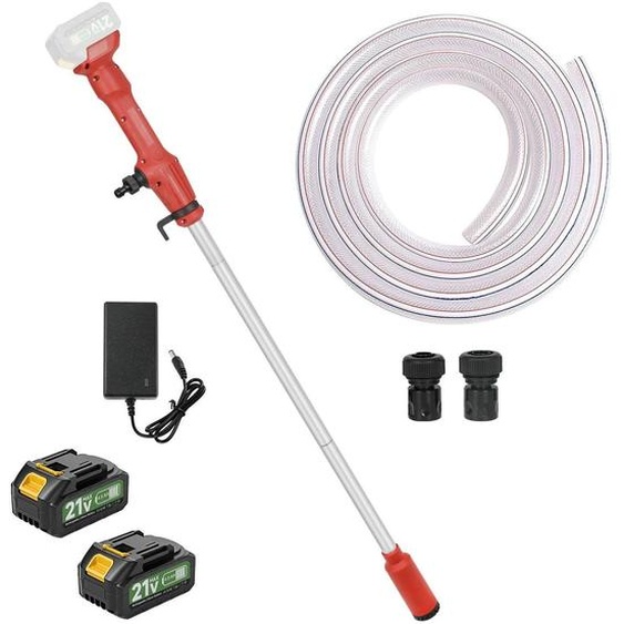 Pompe de relevage sans fil, avec 2 batteries de 4,5 Ah, 11000 tr/min, 2725 L/H