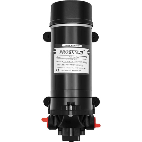 Pompe de surpression auto-amorçante, pompe de transfert deau, 120 W, 160 PSI, prise UE 220 V, silencieuse