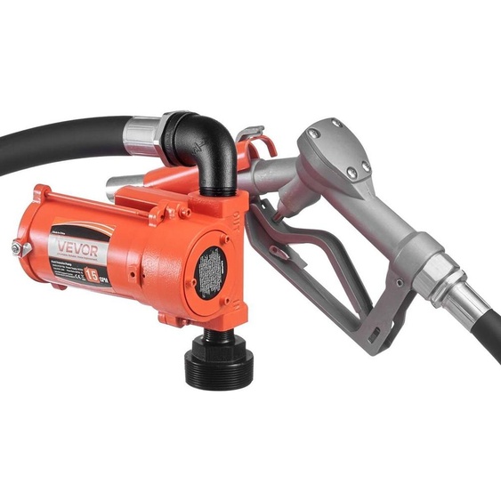 Pompe de transfert de carburant, 12 V CC, 57 l/min, kit de pompe de transfert diesel en fonte, avec pistolet manuel, tuyau de refoulement, protection contre la surchauffe, câble dalimentation, antidéflagrante, pour essence, diesel, kérosène