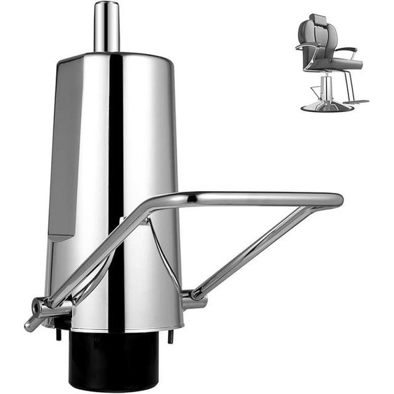 Pompe hydraulique pour fauteuil de coiffure, cylindre hydraulique, pièce de rechange, fixation à 4 trous, filetage M8, capacité de charge de 200 kg, réglage de la hauteur de 11 cm. Adapté pour fauteuils de barbier, salons de coiffure et instituts de