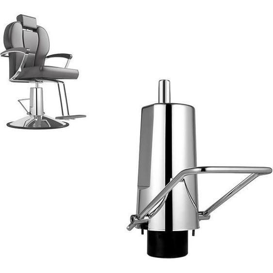 Pompe hydraulique pour fauteuil de coiffure, fauteuil de barbier. Pompe hydraulique pour fauteuil ergonomique, avec 4 fixations, capacité de 440 lbs, réglage en hauteur de 11 cm. Pompe hydraulique pour siège de salon