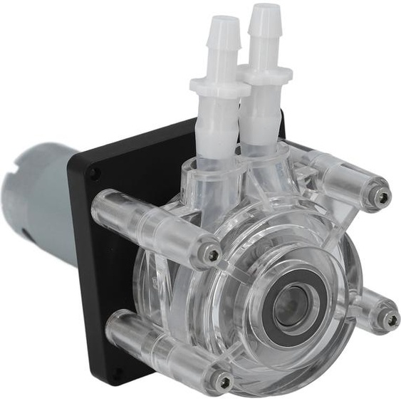 Pompe péristaltique auto-amorçante Tout métal Moteur de réduction DC 3000mL/min Pompe de dosage à haut débit Moteur DC24V