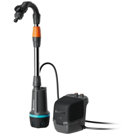 Pompe rechargeable pour citerne Gardena 2600 Comfort 18V P4A solo Système de récupération deau de pluie l/h 1,8