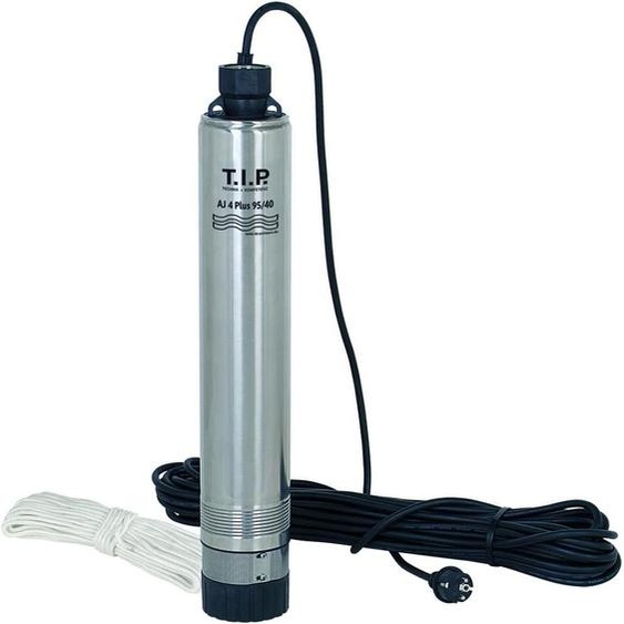 Pompe submersible et pompe de puits - acier inoxydable, 900 W, 5 500 litres/heure, hauteur de refoulement de 40 mètres