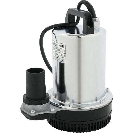 Pompe submersible - Pompe sous-marine - 220 V - 100 l/min - 3000 tr/min - Prise UE - Basse pression - Argent