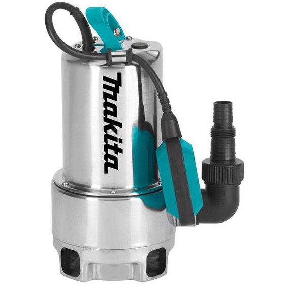 Pompe vide-cave à eau chargée 550W inox - MAKITA - PF0610