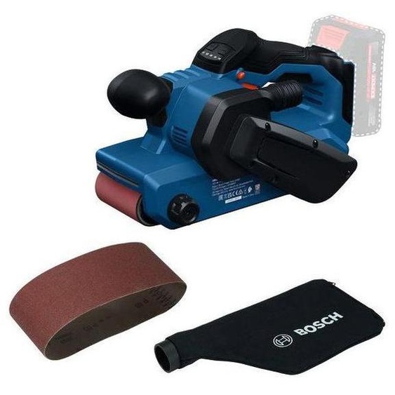 Ponceuse a bande sans fil BOSCH PROFESSIONAL - GBS18V-75 - 18V - 320 /min - Sans batterie ni chargeur - Bande abrasive