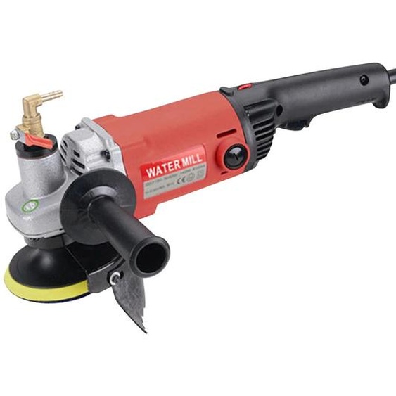 Ponceuse à pierre à eau, puissance 1400W, vitesse réglable, rouge
