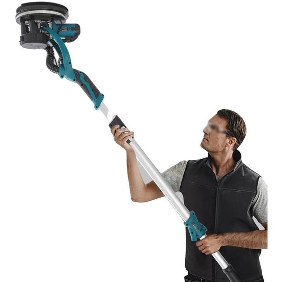 Ponceuse électrique pour cloisons sèches, moteur avec brosses en cuivre pur, vitesse réglable, couleur bleue