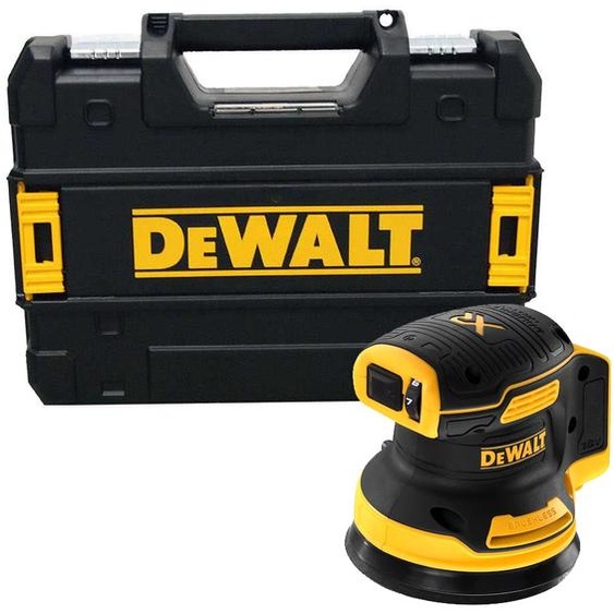 Ponceuse excentrique 18V  XR Brushless (sans batterie ni chargeur) + coffret TSTAK - DEWALT - DCW210NT-XJ