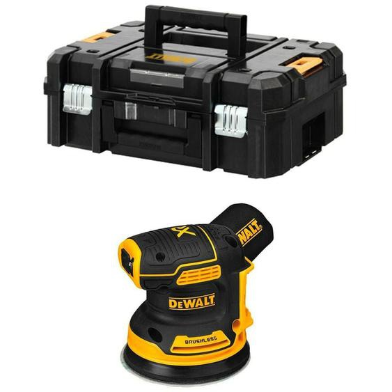 Ponceuse excentrique Dewalt DCW210NT 18V 125mm - machine nue + coffret Tstak
