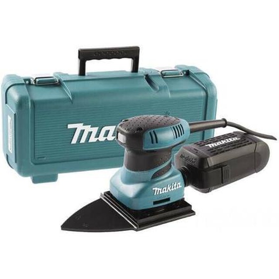 Ponceuse vibrante 200W 112 x 190mm dans coffret synthétique Makita BO4565K