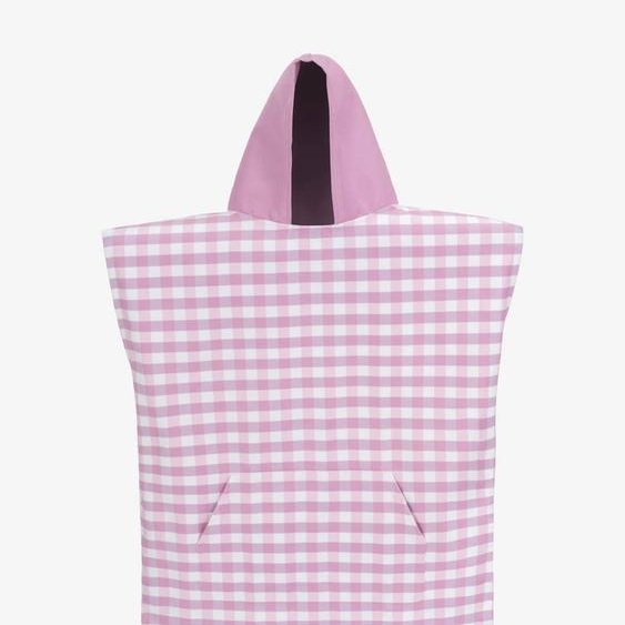 Poncho De Bain A Capuche Enfant Microfibre Pink