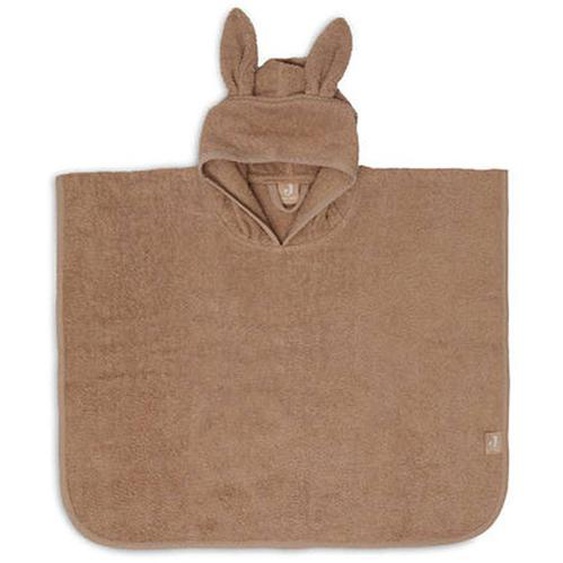 Poncho De Bain Éponge En Coton Biscuit