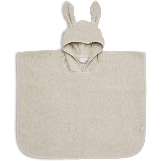 Poncho De Bain Éponge En Coton Nougat