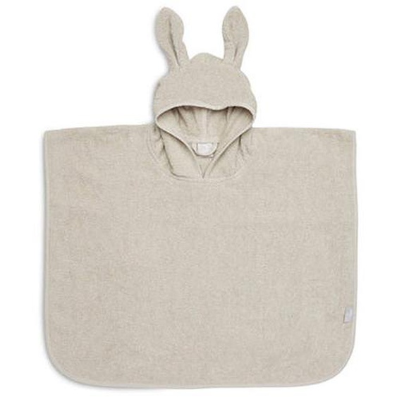 Poncho De Bain Éponge En Coton Nougat