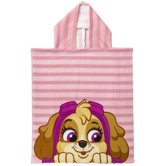 Poncho En Polyester - Paw Patrol Skye Rose