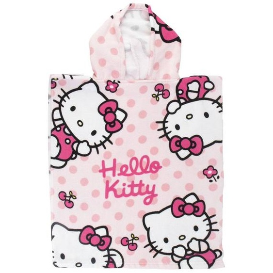 Poncho Hello Kitty Rose
