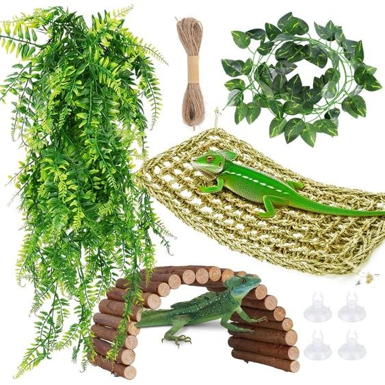 Pont en bois flexible pour décoration de terrarium