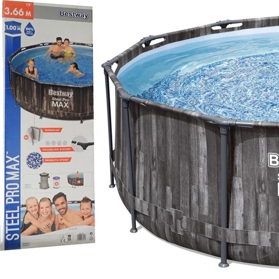 Pool Steel Pro Max Wood 3,66 x 1 m - 5614X