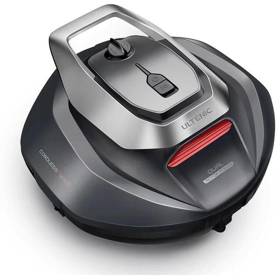 Pooleco 10 - Robot de piscine - Nettoyeur de piscine - Sans fil - Batterie de 5200 mAh - Autonomie de 90 minutes - Convient aux piscines enterrées et hors-sol jusquà 79 m² - Charge rapide - Noir