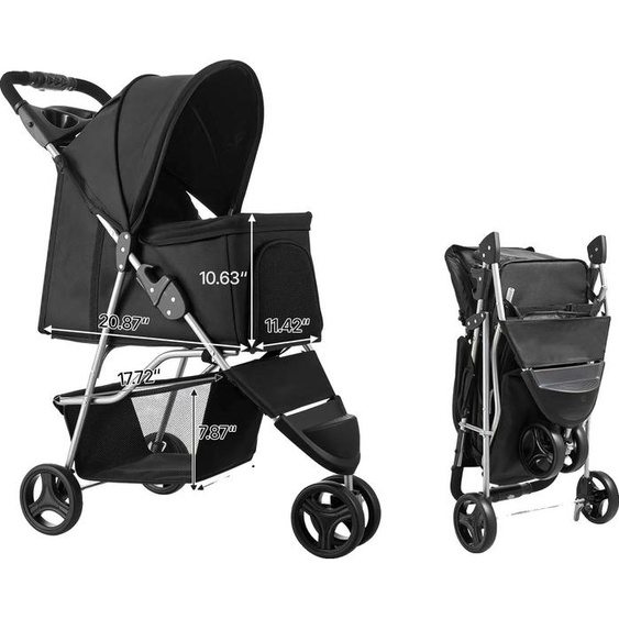 Porte-animaux, cadre robuste, conception confortable, 3