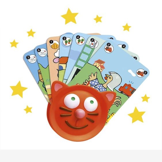 Porte cartes orange