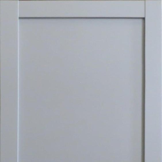 Porte Coulissante Athena 2 Panneaux RAL7035 H204 x L83