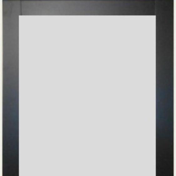 Porte Coulissante Athena Noir H204 x L83