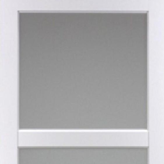 Porte Coulissante Kenya blanc Vitree H204 x L73