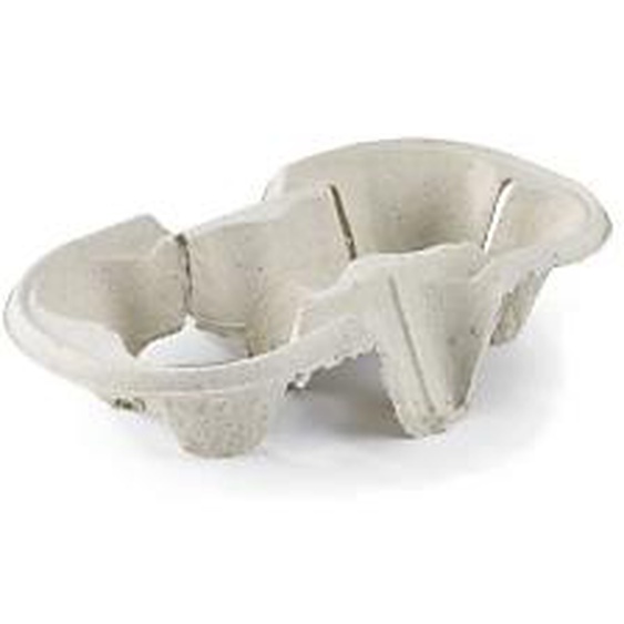 Porte gobelets en fibres 100% recyclées - Lot de 480
