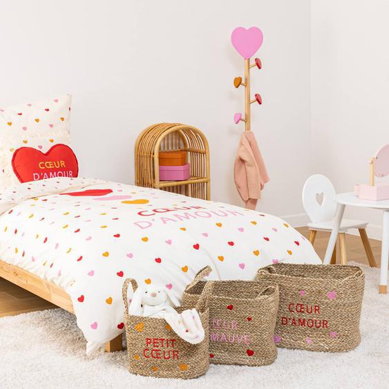 Porte-manteau Enfant Coeur - Solea Beige