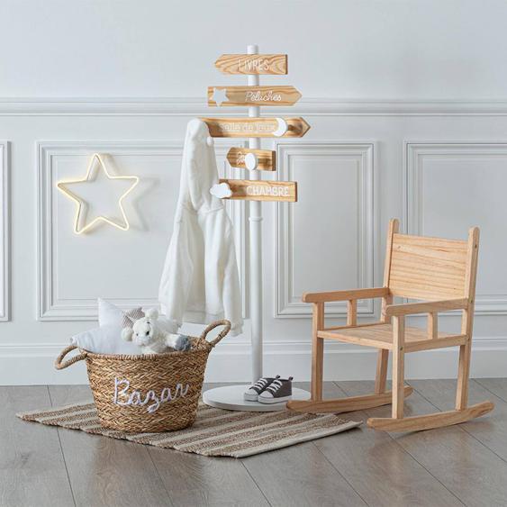 Porte-manteau Enfant - Pancarte Blanc