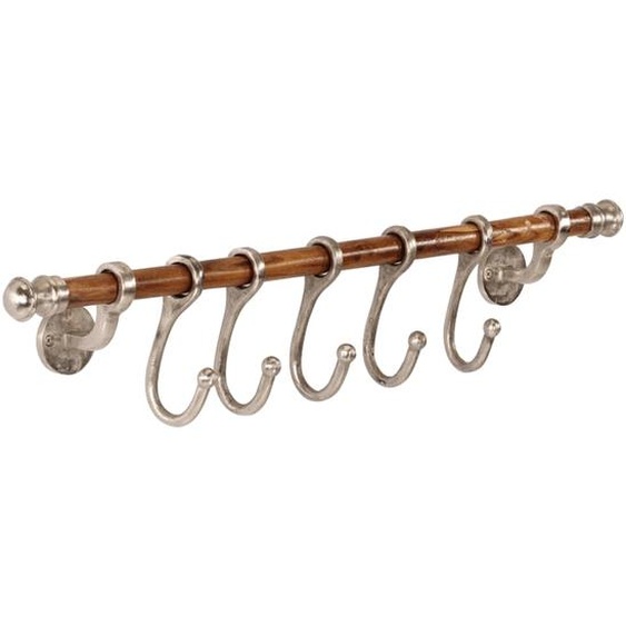 Porte-manteau mural 75x15 cm aluminium