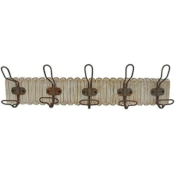 Porte-Manteau Mural - DKD Home Decor - Multicolore - Fer et Bois - 64x66x61 cm - Intérieur