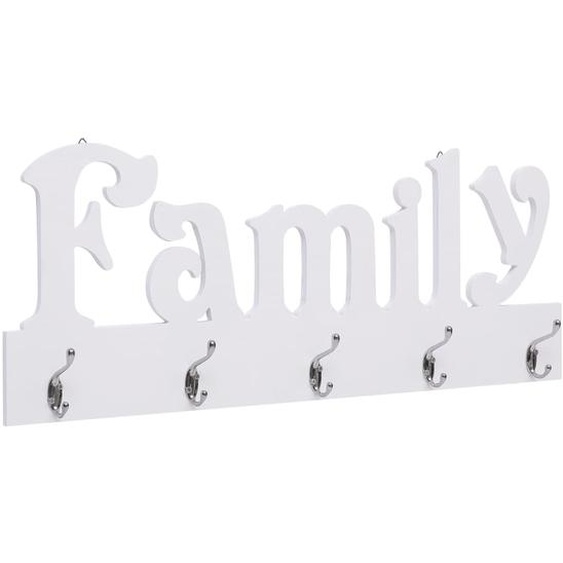 Porte-manteau mural FAMILY 74x29,5 cm