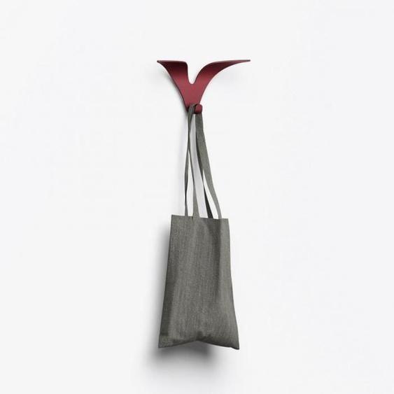 Porte manteau mural JONATHAN structure acier couleur cuivre ecru Metal Inside75